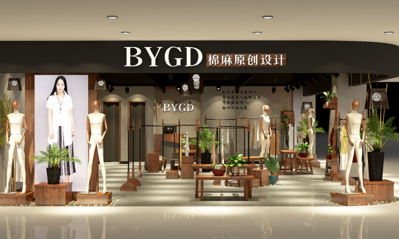 商場(chǎng)店效果圖展示